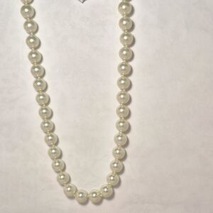 INC International Concepts Cream Pearl Necklace
